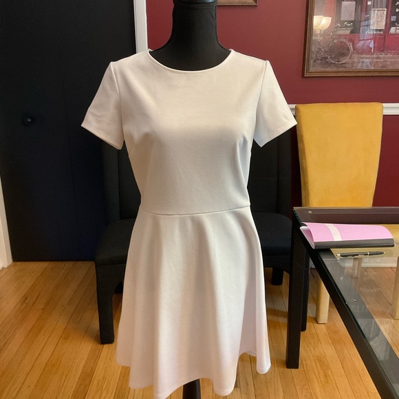 NWT BCBGMaxAzria Chic White Mini Dress - Picture 1 of 12